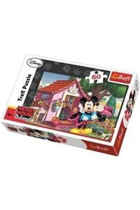 Trefl Puzzle Mickey And Minnie In The Garden 60 Parça Yapboz