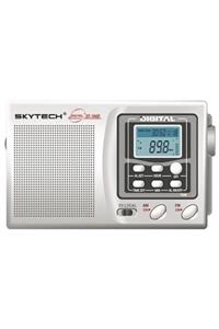 Skytech Radyo Kulaklık Çıkışı Adaptör Girişli 9 Band Dijital Radyo St-194d