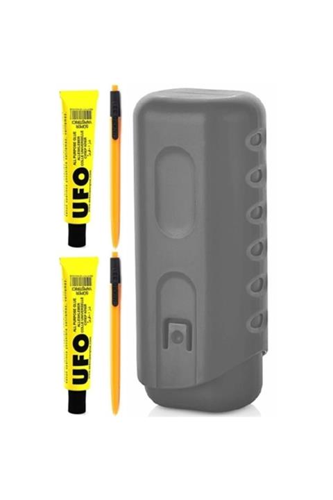 GreencaseStore Mastercare Ufo 2 Adet Yapıştırıcı Ve Kalem Kutu Hediyeli Set
