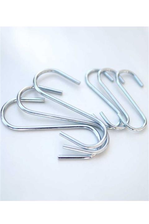 LALEZEN 5 Adet Kanca Metal Krom Kanca