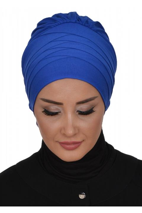 Biriz Moda Çapraz Penye Bone Saks