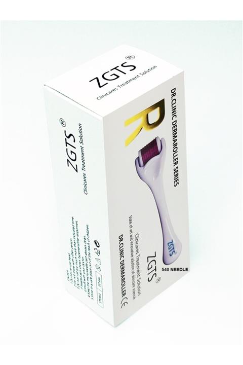 DR.CLINIC DERMAROLLER Dermaroller 0,25 Mm +dezenfektan Hediye Titanyum 540 Iğneli Saç Yüz Için Derma Roller