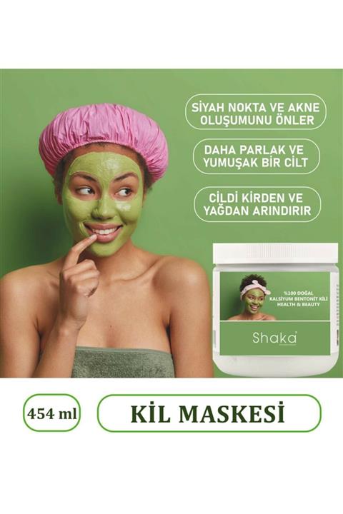 SHAKA Doğal Derinlemesine Gözenek Temizleyici Kil Maskesi As-1105