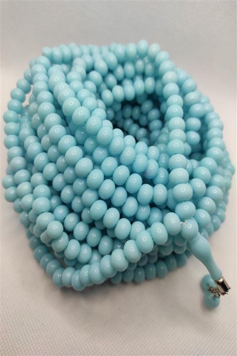 TesbihART Akrilik 1000'lik Boncuk Mavi Zikir Tesbih