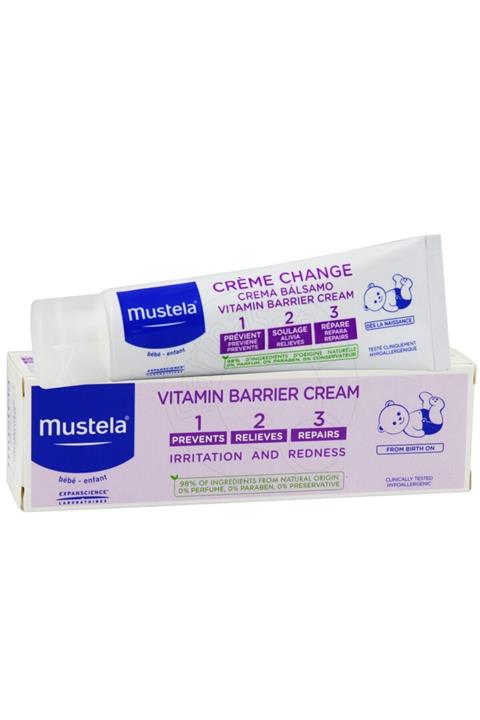 Mustela Vitamin Barrier 1-2-3 Bebek Pişik Kremi 50 ml