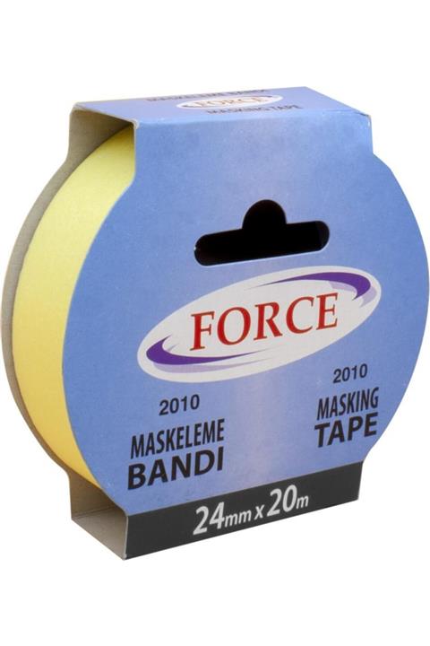 Picador 2010 Picatack Krepe Bantı Maskeleme Bandı (kağıt Bant) Askılı 24mm X 20mt (6 Lı Paket)