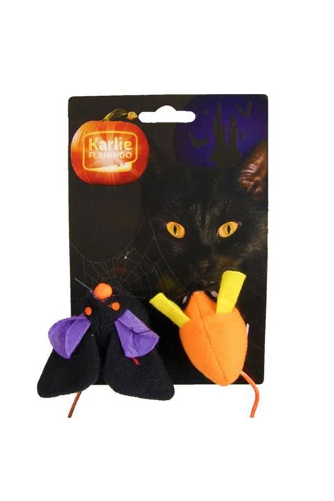 Karlie Peluş Kedi Oyuncağı 2'li 7x3.5x3.5 cm