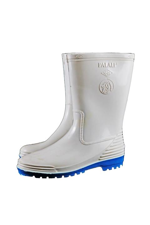 PALALI No:41 Pvc Beyaz Kısa Gıda Çizmesi