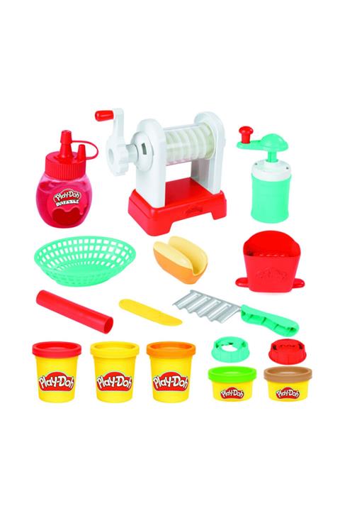 Hasbro Play-doh Spiral Patates Kızartması Oyun Seti F1320. - Beyaz At®