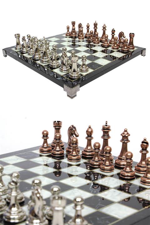 moryconcept Satranç Takımı Ayaklı Kaliteli 33 Cm