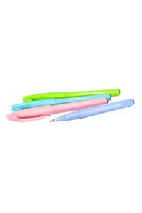 Pentel Brush Sign Pen Fırça Uçlu Kalem 4'lü Set - Pastel Renkler