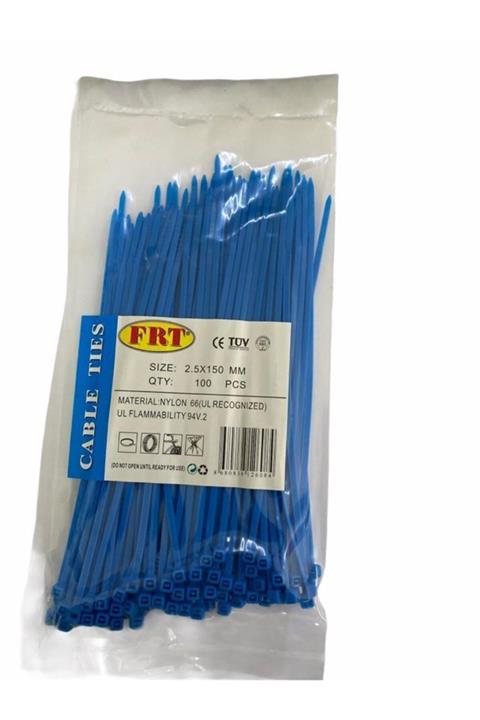 FRT Mavi 2,5x150 Kablo Bağı