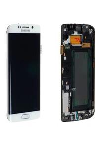 Samsung S6 Edge Beyaz Orjinal Lcd