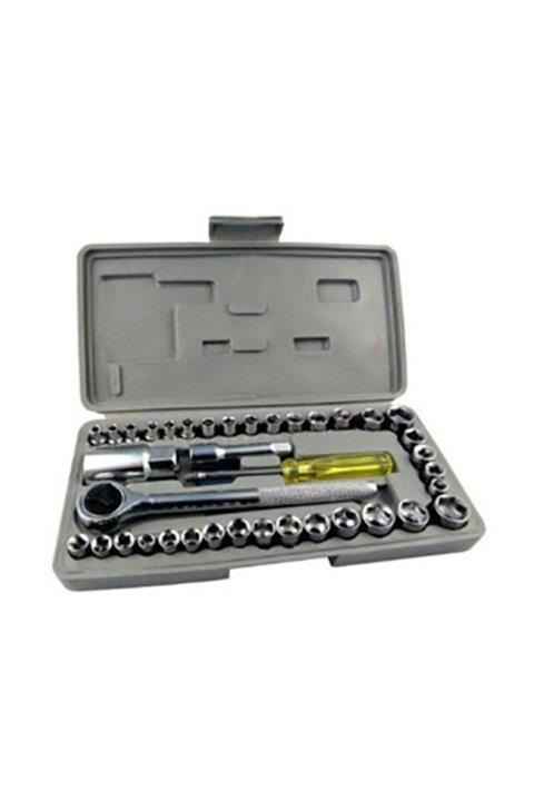 Sgs 40 Parça Cırcırlı Lokma Seti Özel Çantasında