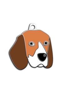 altın pati Beagle Köpek Künyesi