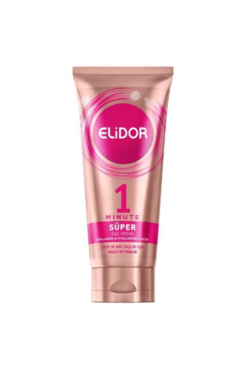 Elidor 1 Minute Güçlü Ve Parlak Süper Saç Kremi 170 Ml
