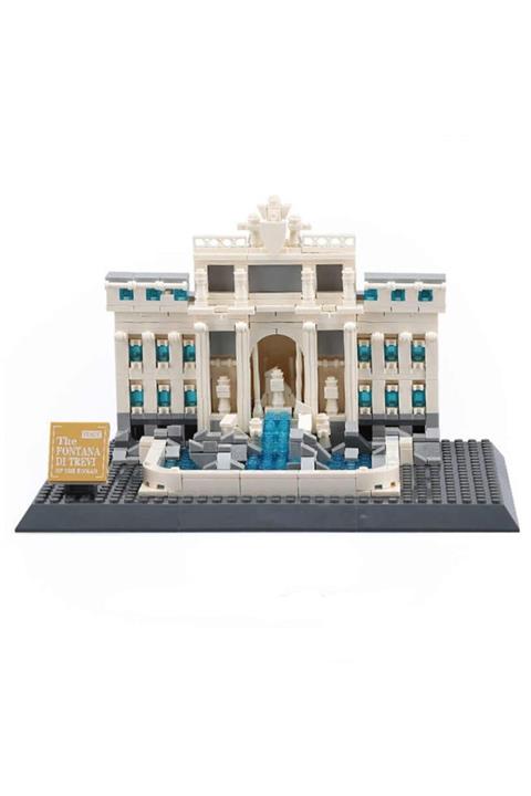 Wange Yılın Ilk Fırsatları - The Fontana Di Trevi Roma Aşk Çeşmesi 667 Parça - ™ Beyaz At®