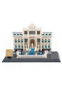 Wange Yılın Ilk Fırsatları - The Fontana Di Trevi Roma Aşk Çeşmesi 667 Parça - ™ Beyaz At®