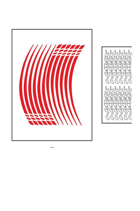 Yamaha Reflektör Kırmızı Iv Nmax Jant Şeridi (nmxşrt013)