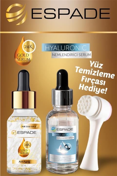 Espade Avantajlı 2' Li Cilt Bakım Seti ( 24k Serum+ Yoğun Nemlendirici Serum)
