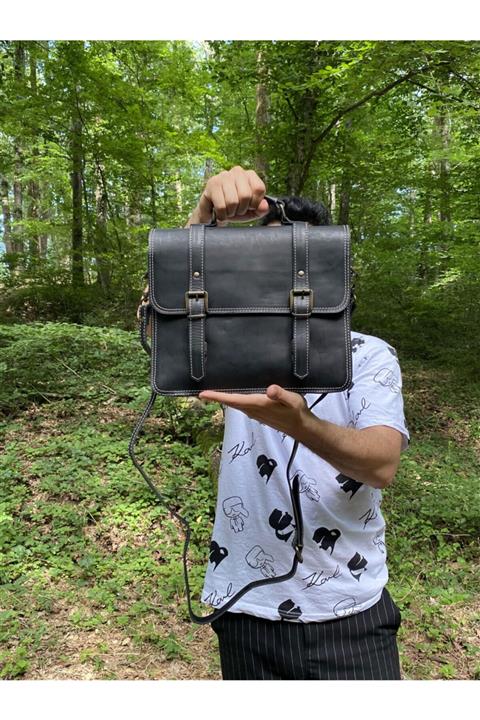 Monte Cristo Deri Eris Postacı Çanta