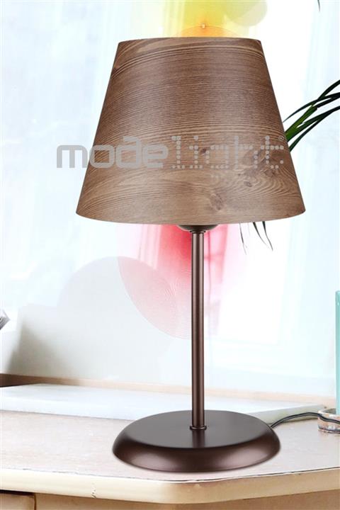 Modelight Sarah Abajur Kahve Ayak-ağaç Desenli Şapka