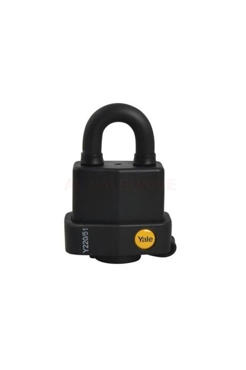 Yale 71 Mm Prinç Pvc Kaplamalı Marine Asma Kilit - Zor Şartlara Uygun