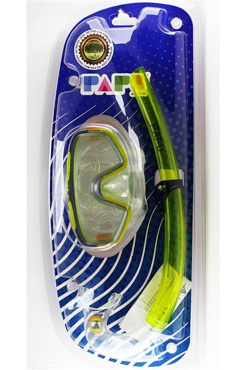 PAPU Panter Maske Şnorkel Set Dalgıç Şnorkel Çocuklar Için