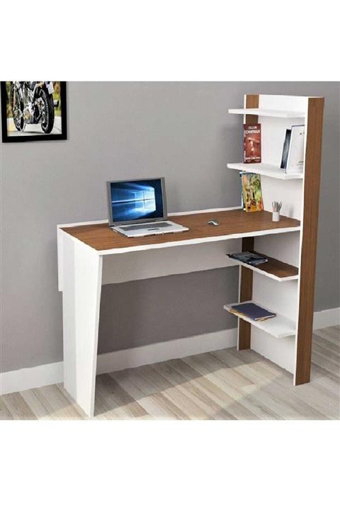 cbn group Raflı Ergonomik Çalışma Masası