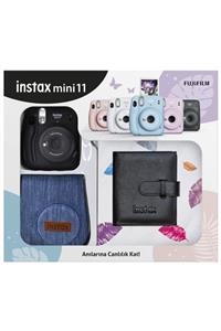 Fujifilm Instax Mini 11 Jean Çantalı Siyah Kit