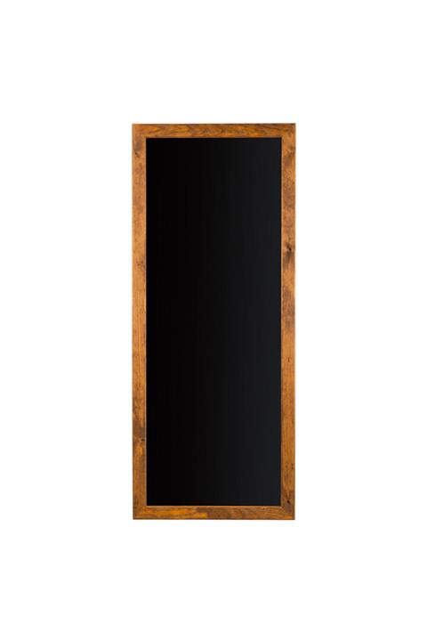 Penguen 45x110 Doğal Ahşap Çerçeve Duvara Monte Kara Tahta