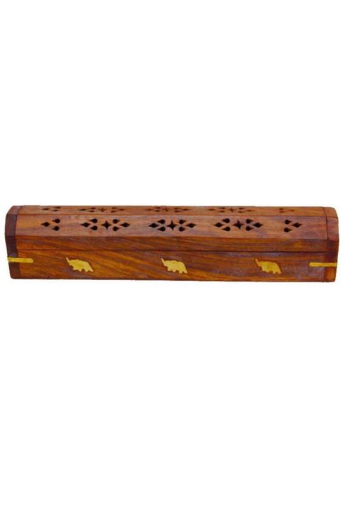 Buğrada Tütsü Kutusu Büyük Hazneli Desenli Model