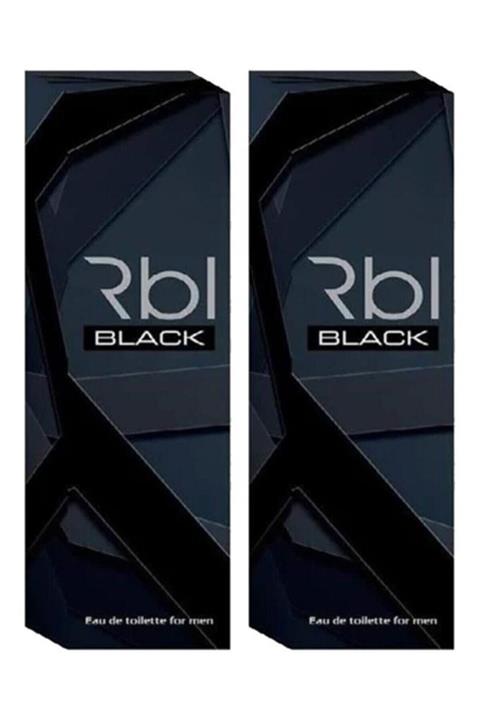 Rebul Black Men Kolonya 20ml X2