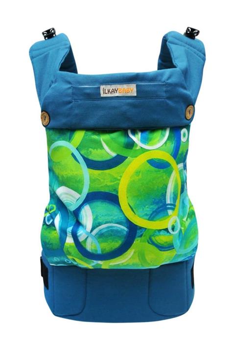 İlkayBaby Ergonomik Kanguru Handy - Gizemli Daireler Yenidoğan (0-4yaş)