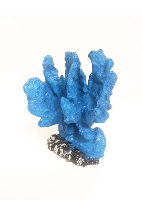 TROPİKAL Yapay Mercan Dekor Yaprak 13 x 10 Cm