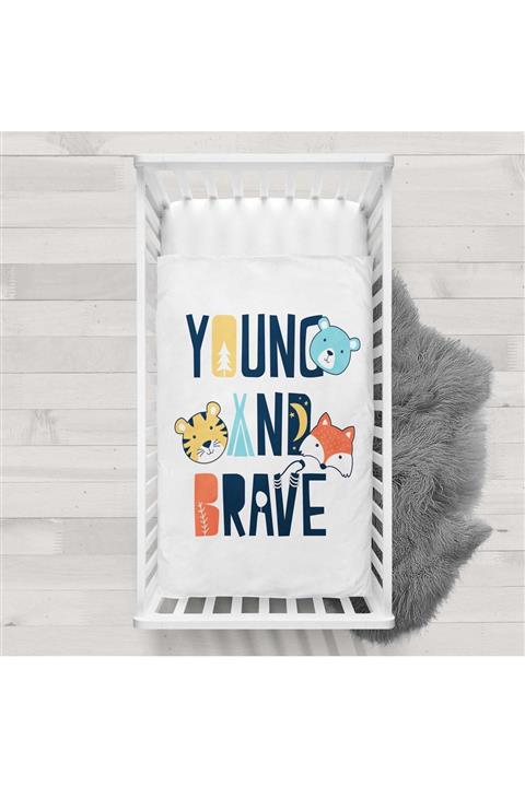 decoars Young And Brave Figürlü Yatak Örtüsü