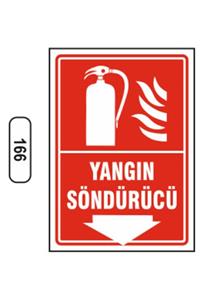 ERGÜNDOĞDU Yangın Söndürücü Uyarı Ikaz Levhası