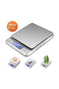 pazariz Digital Lcd Hassas Tartı-mutfak Terazisi 500gr/0.1gr