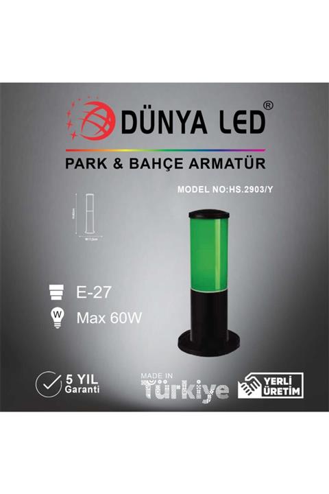 DÜNYA LED Hs.2903-y Dış Mekan Bahçe Aydınlatma Yeşil