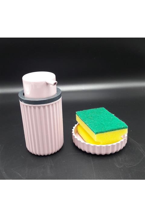 Morza 3lü Mutfak Temizlik Seti Pembe 14,5cm