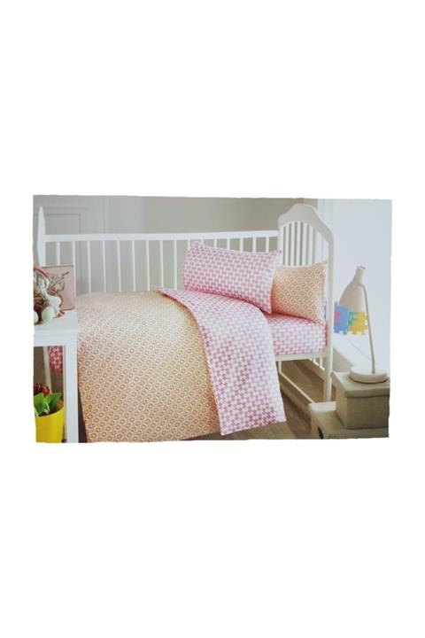 Sarev Dora Çantalı Bebek Nevresim Seti