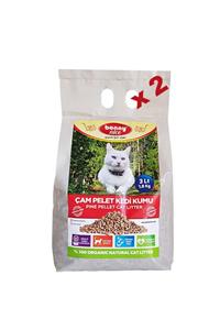 Bonny Nice Organik Kedi Kumu Çam Pellet 1.8 Kg 3 L X 2 Paket