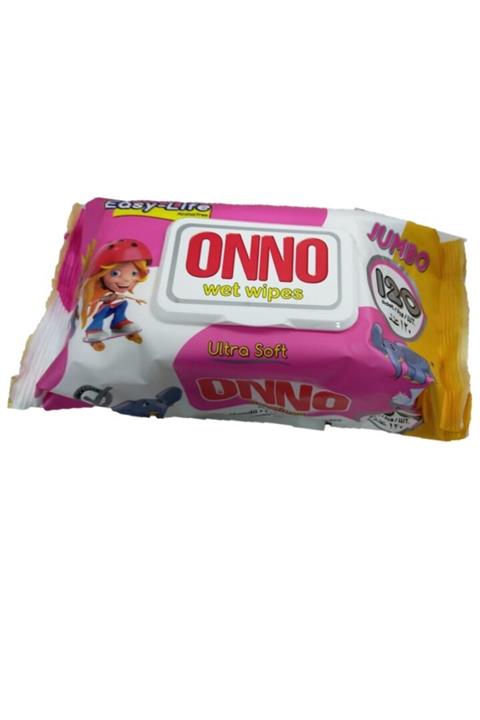 ONNO 6 Adet Wet Wipes 120'li Islak Mendil 6x120