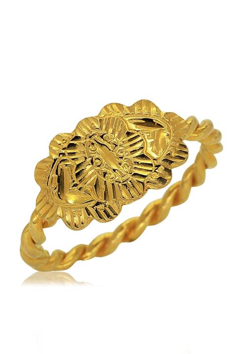 CiGOLD Kadın Taşsız Fantezi Yüzük 22 Ayar 21k1yzk04940001312