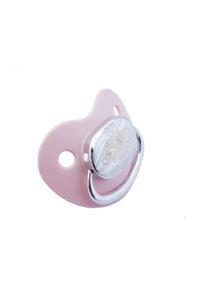 Mypat Silver Pembe Hoşgeldin Yazılı Gümüş Emzik
