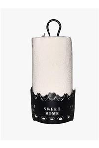 Diem Shop Siyah Metal Dik Peçetelik