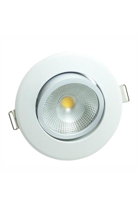 Forlife 5w Cob Led Spot Armatür Beyaz Kasa- Beyaz Işık Fl-2062 6500k