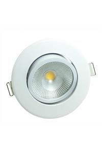 Forlife 5w Cob Led Spot Armatür Beyaz Kasa- Beyaz Işık Fl-2062 6500k