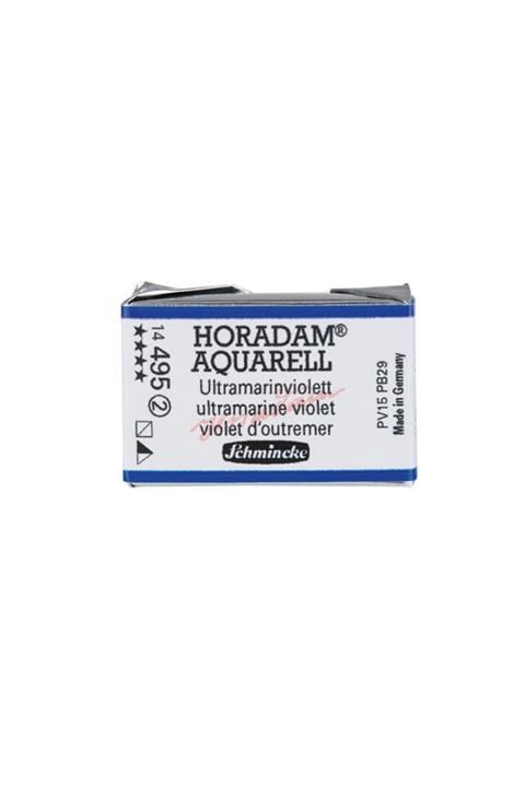 Schmincke : Horadam Aquarell Artist : Tam Tablet Sulu Boya : Seri 2 : 495 Ultramarine Violet