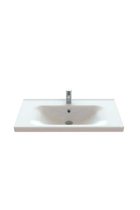 Creavit Eksen Etajerli Lavabo 80 Cm Ext.byz
